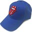 Hľadáte originálny a nezvyčajný darček? Obdarovaného zaručene prekvapí Modrá šiltovka The Rolling Stones Men's Classic Tongue