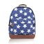 Eredeti ajándék a Dedolestől Kék hátizsák egy zsebbel Csillagok