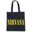 Hľadáte originálny a nezvyčajný darček? Obdarovaného zaručene prekvapí Plátená eko taška Nirvana Logo 