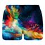 Obrázok produktu Pánske plavkové šortky Farebný vesmír