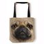 Tip na darček Tote taška na rameno Mopslík 