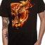 Foto Triko Hunger Games - Mockingjay pin flame