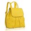 Tip na darček Žltý ruksak z PU kože Olívia