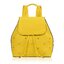 Hľadáte originálny a nezvyčajný darček? Obdarovaného zaručene prekvapí Žltý ruksak z PU kože Olívia