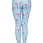 Eredeti és szokatlan ajándékot keres? a megajándékozottat garantáltan meglepi Női elasztikus leggings Flamingók