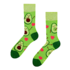 Vrolijke sokken Avocado-liefde