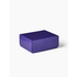 Фигурална виолетова подаръчна кутия