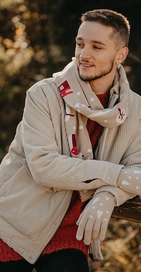 Men's winter scarves