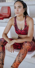 Colourful leggings
