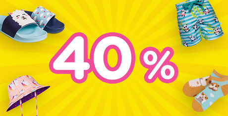 40% rabatu na wszystkie ubrania dla dzieci + prezent przy zakupie