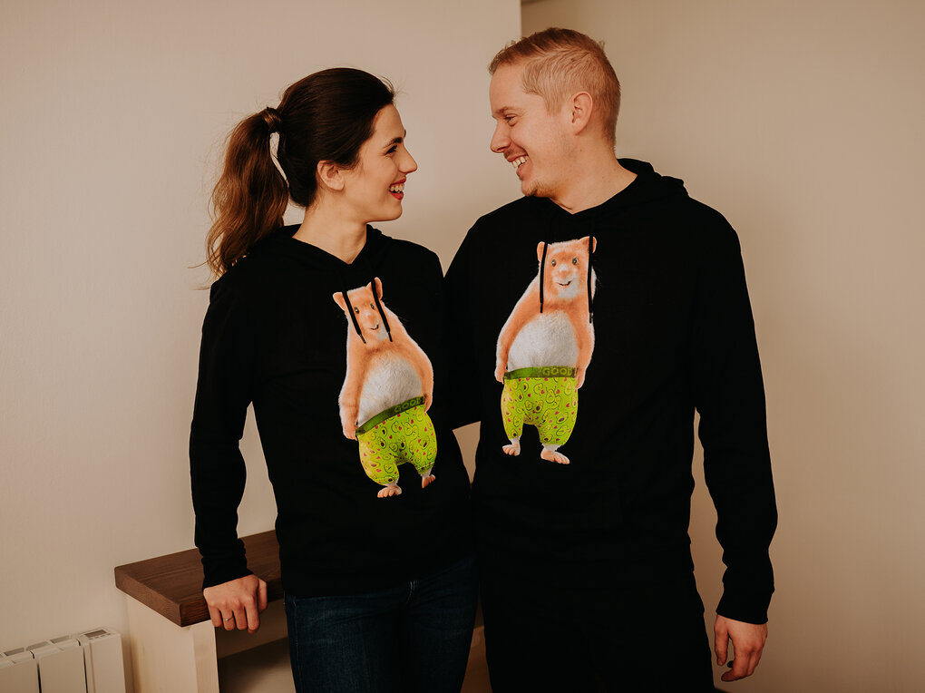 Men's & Women's Hoodie Dedoles Hamster (2) Men's & Women's Hoodie Dedoles Hamster (2)