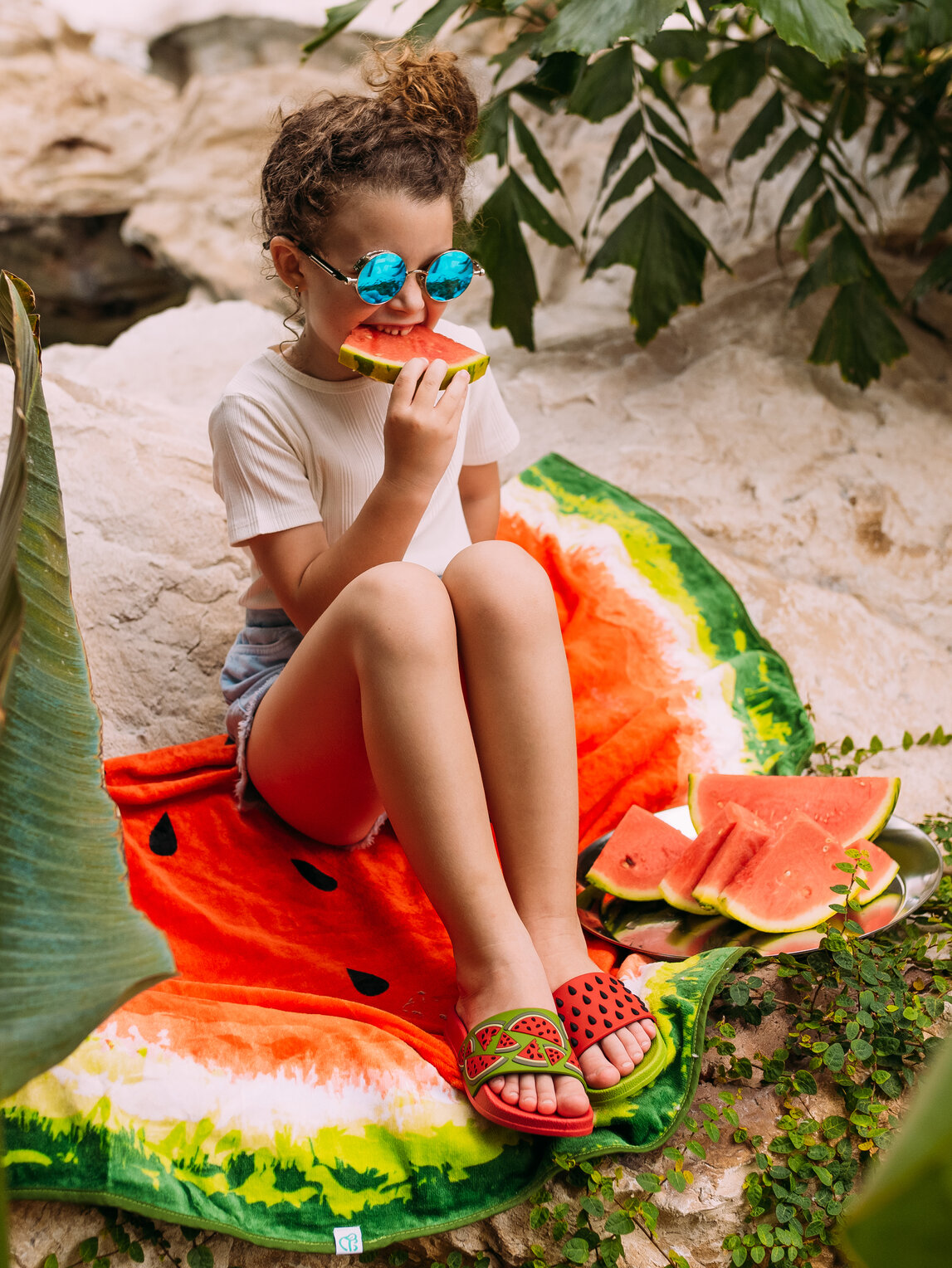 watermelon slip and slide