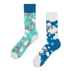 Vrolijke sokken Schapen en wolken