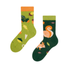 Vrolijke kindersokken Eekhoorn
