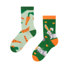 Vrolijke kindersokken Konijn en wortel