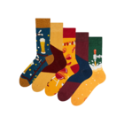 Vrolijke sokken 5-pack Biertijd