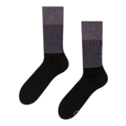 Warme sokken Zwart tri-color