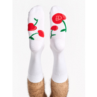 Vrolijke sokken Rode kersen