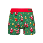 Vrolijke herentrunks Kerstman