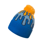 Vrolijke muts Gemorste kleuren