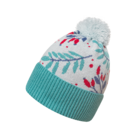 Vrolijke muts Rozenbottels in sneeuw