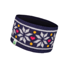 Vrolijke gebreide hoofdband voor dames Nordic Star