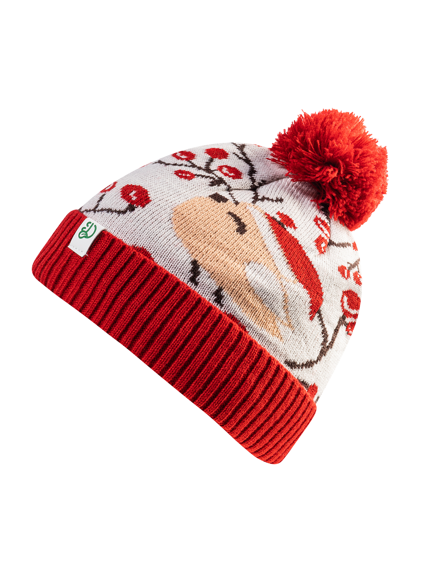 Bonnet tricoté et rigolo pour enfants Baies d'hiver
