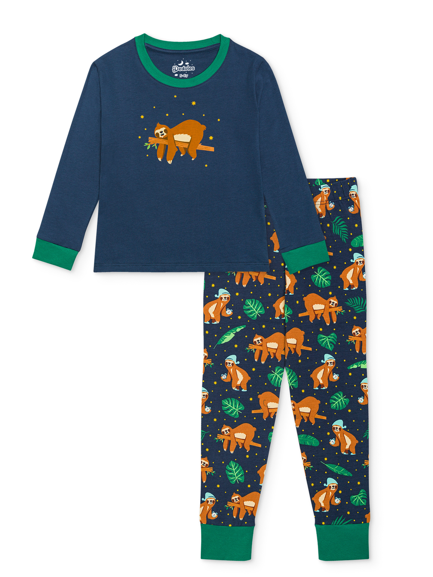 Pyjama rigolo pour enfants Paresseux endormi Dedoles