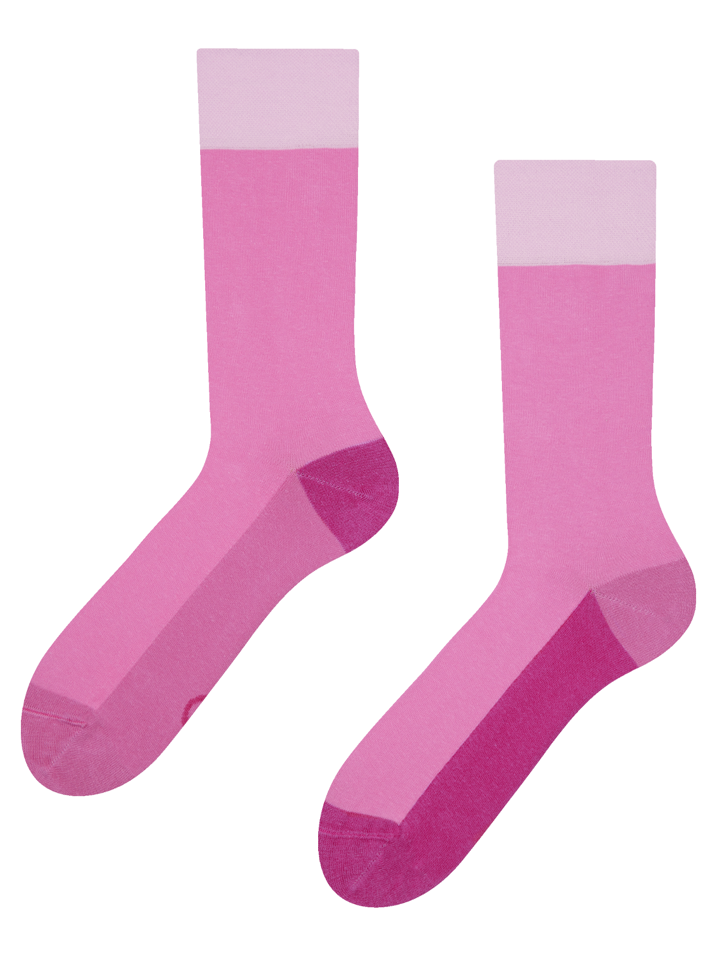 Vermoorden Kiezelsteen geur Roze sokken Tri-color | Dedoles