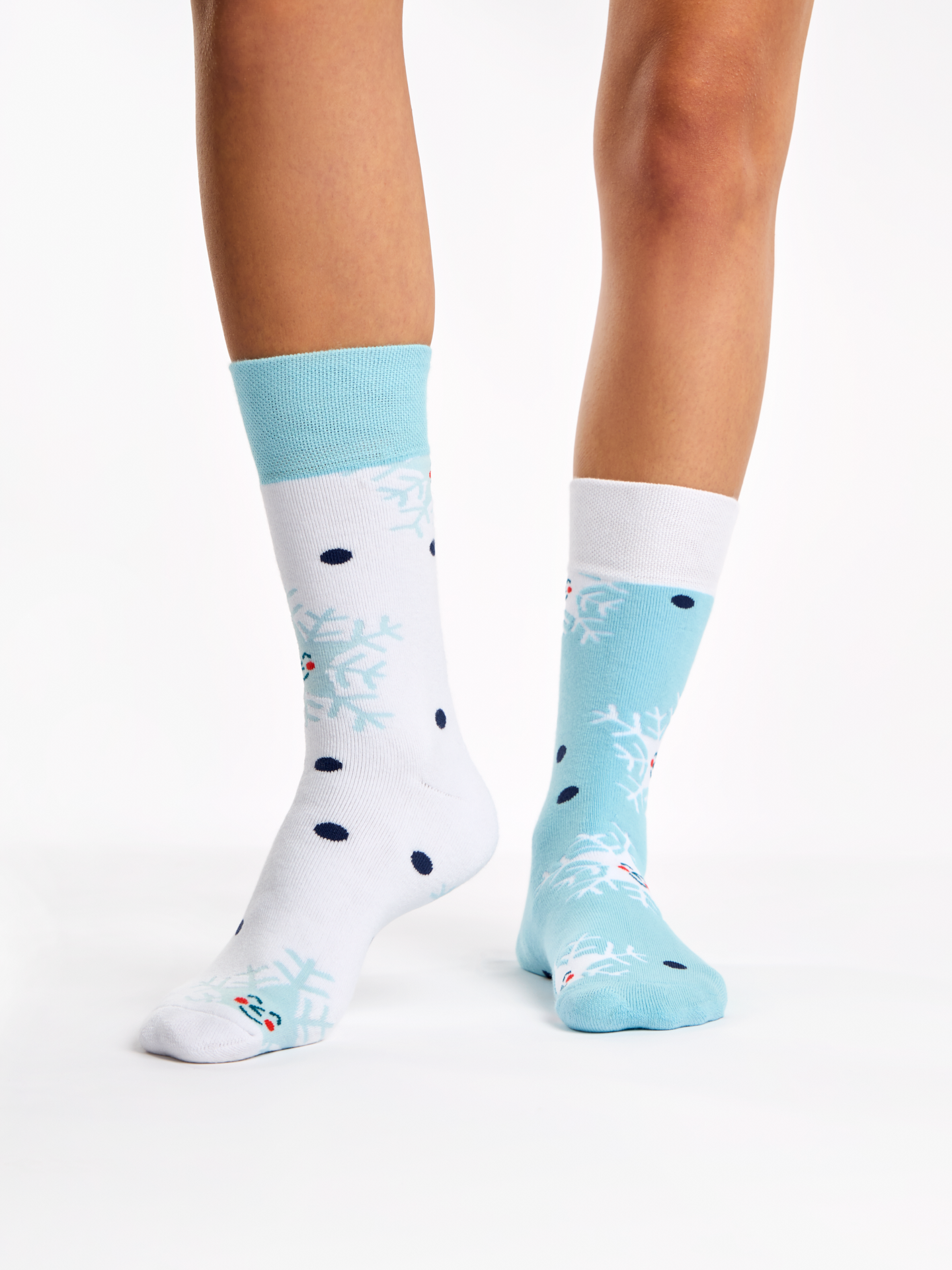 5 pares de calcetines de invierno para mujer, cálidos y acogedores, bonitos  calcetines térmicos con patrón de reno, copo de nieve, ardilla y pato  YONGSHENG 8390613221919