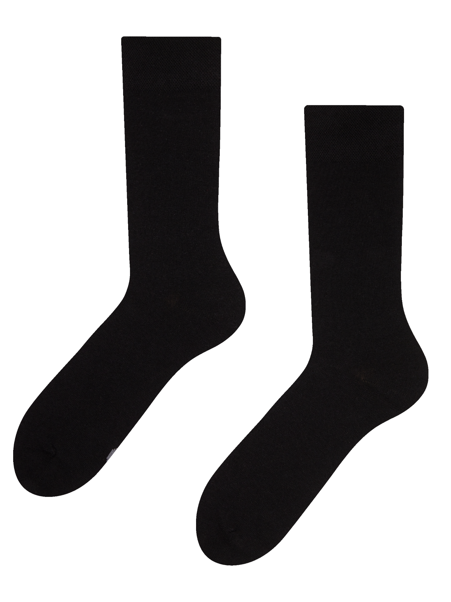 chocola Primitief uitslag Zwarte sokken van gerecycled katoen | Dedoles