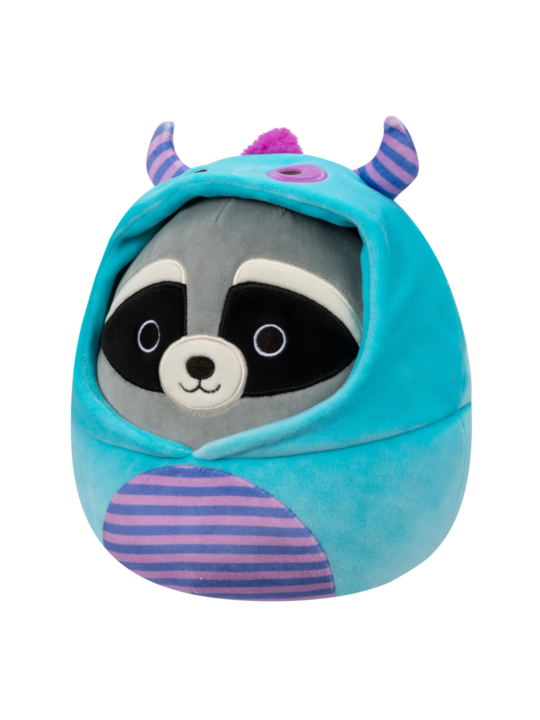 Squishmallows Rocky el Mapache con Disfraz de Monstruo, 20 cm Dedoles