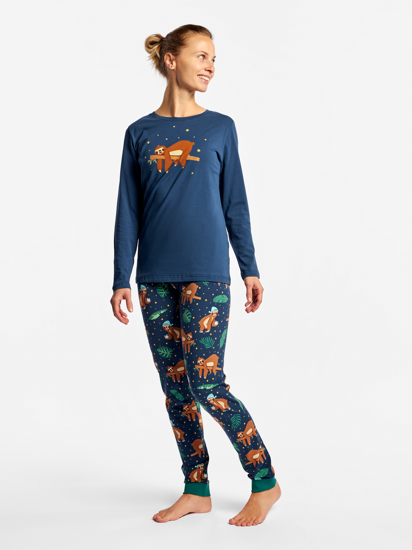 Pyjama rigolo pour femmes Paresseux endormi Dedoles