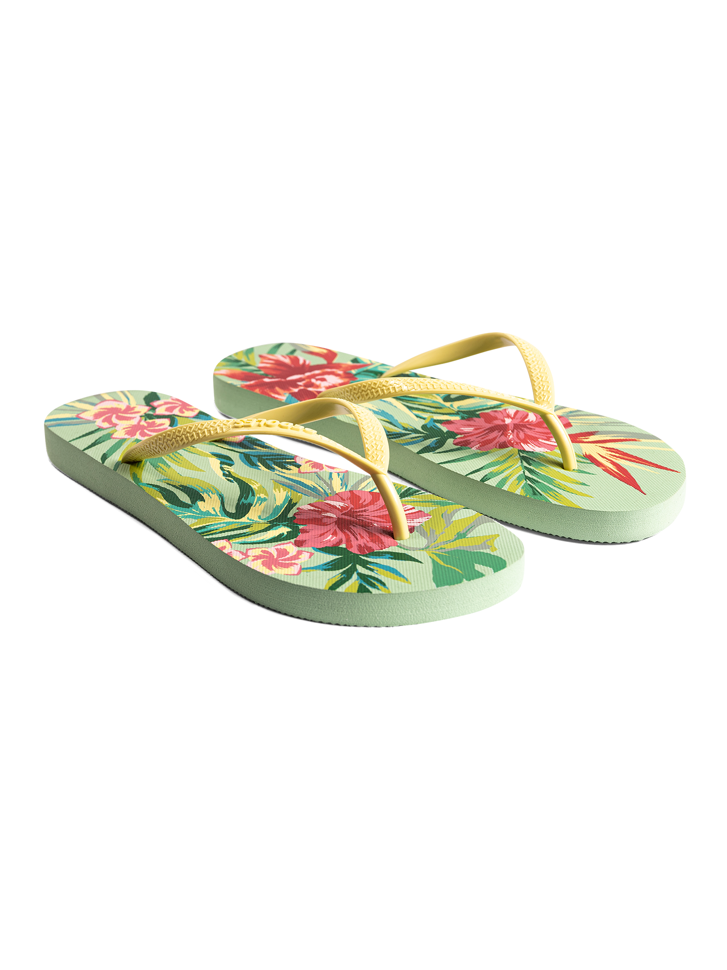Flip Flops Tropical Flowers | Dedoles