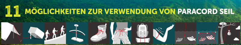 využitie paracord lana