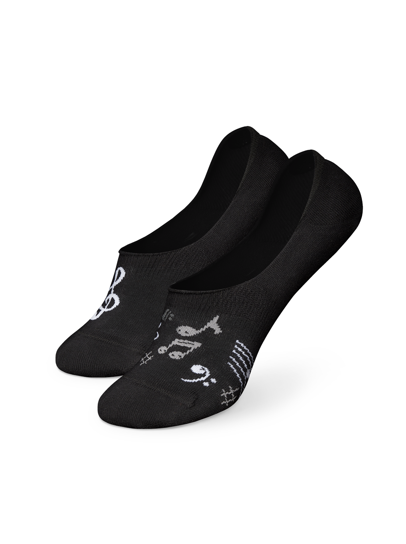 No Show Socks Music Dedoles