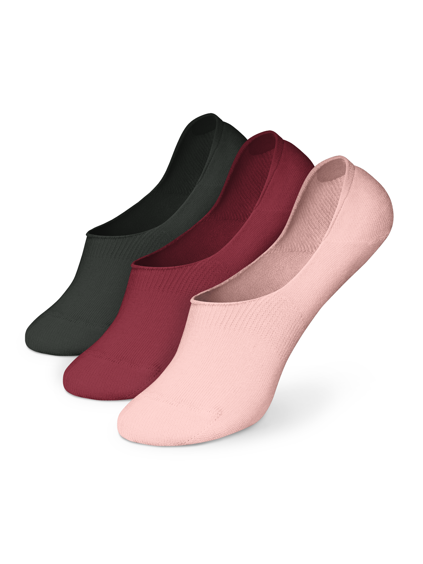 Cotton No Show Socks 3pack Elegance Dedoles