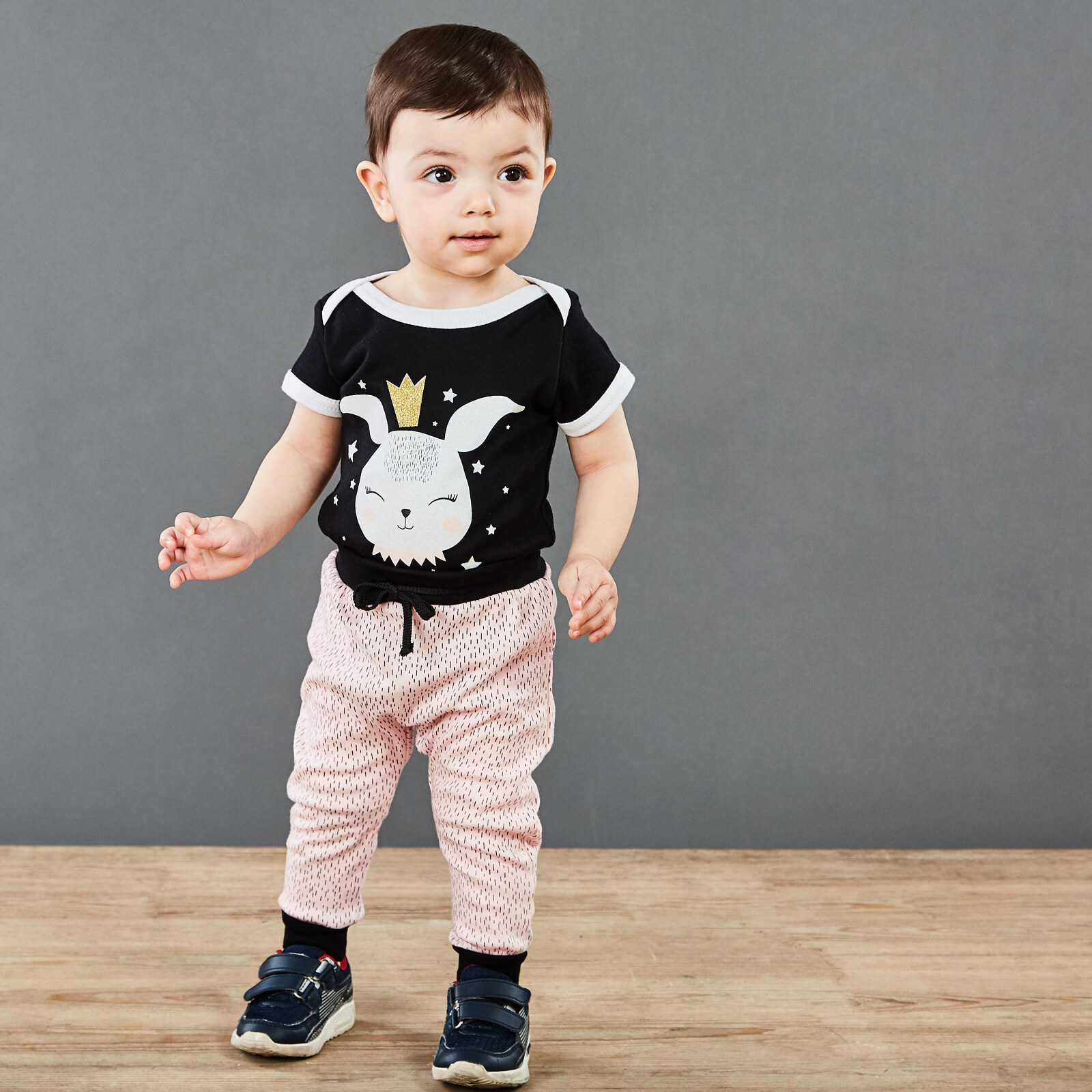 Baby Strampler rosa mit kurzen Ärmeln Süße Prinzessin ...