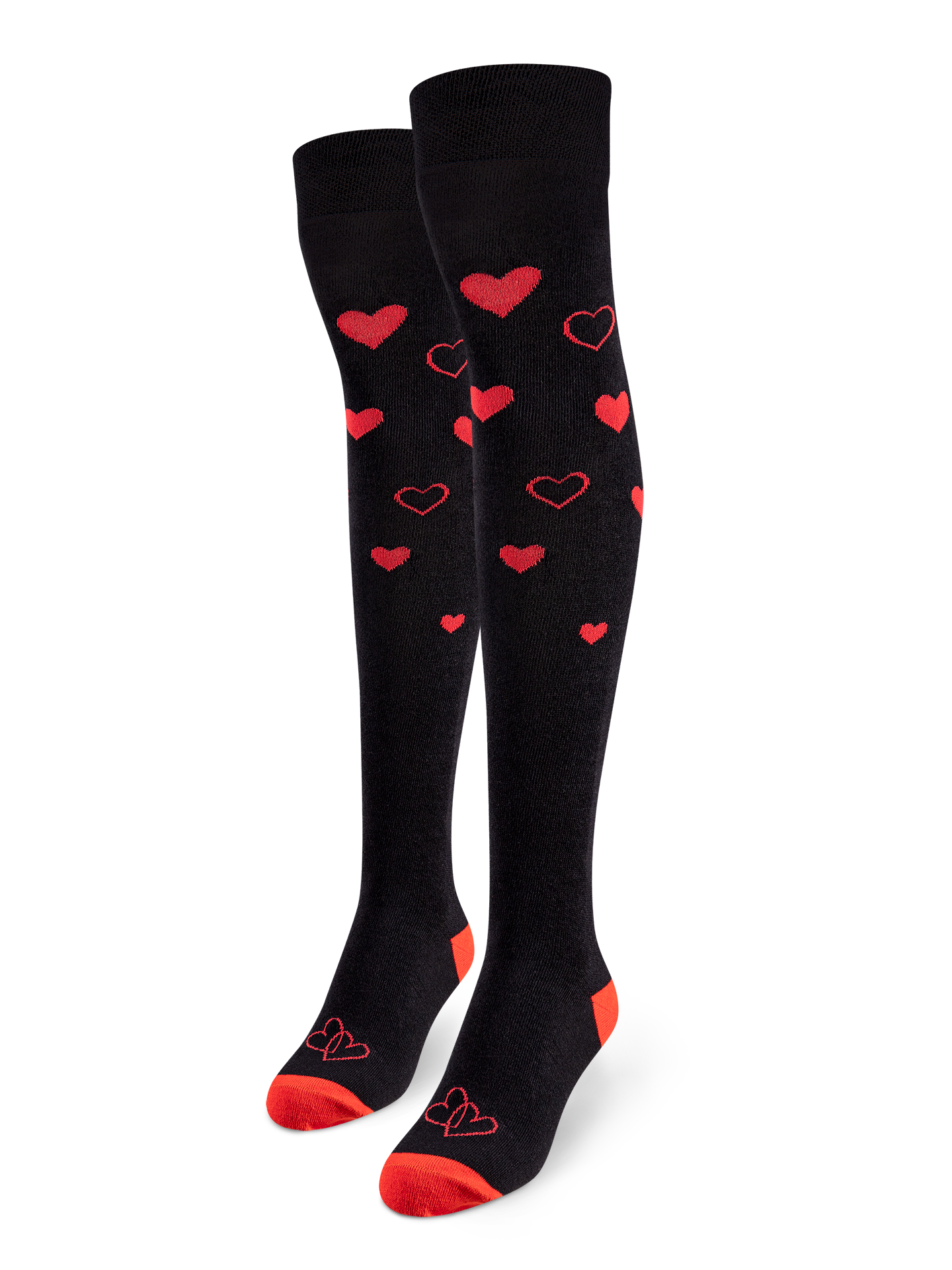 Over the Knee Socks Love Hearts | Dedoles